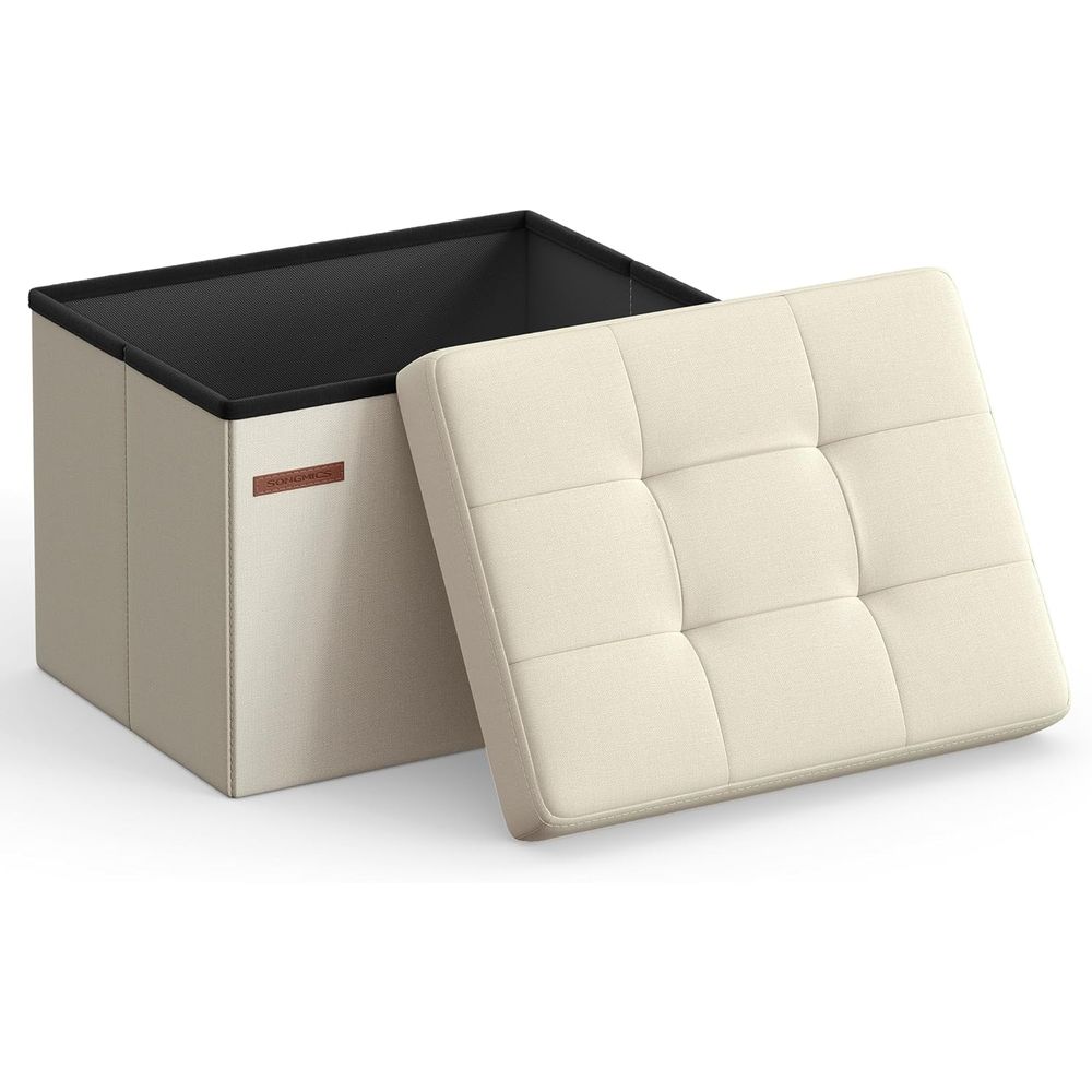 Office Stool - Compacte opbergpoef, voetensteunkruk, 12,2 x 16,1