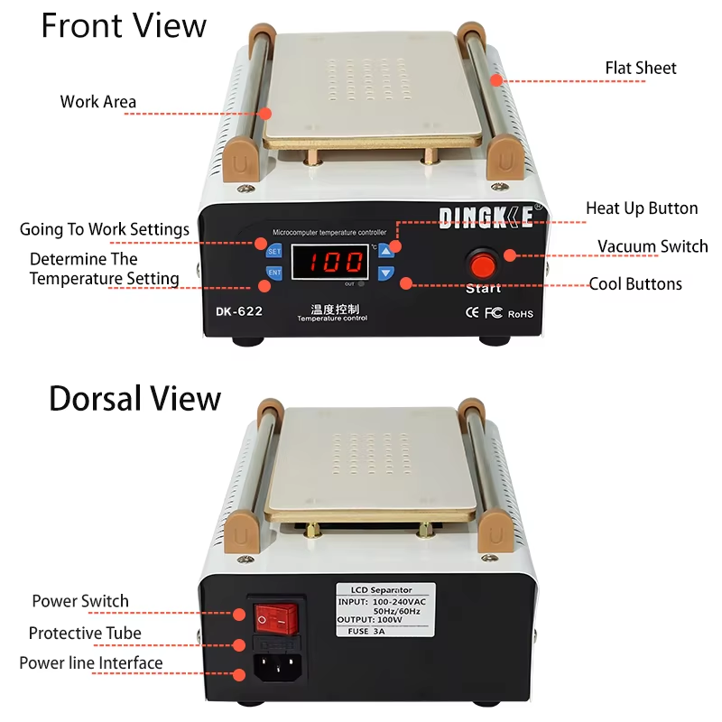 7 inch LCD-scherm scheidings-  - Partition Screen Divider recensie en prijs
