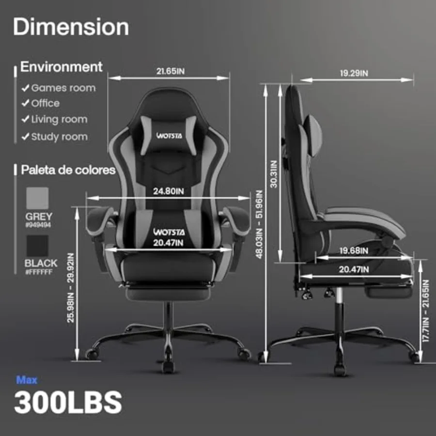 Ergonomische gaming-bureaustoe - Office Chair recensie en prijs