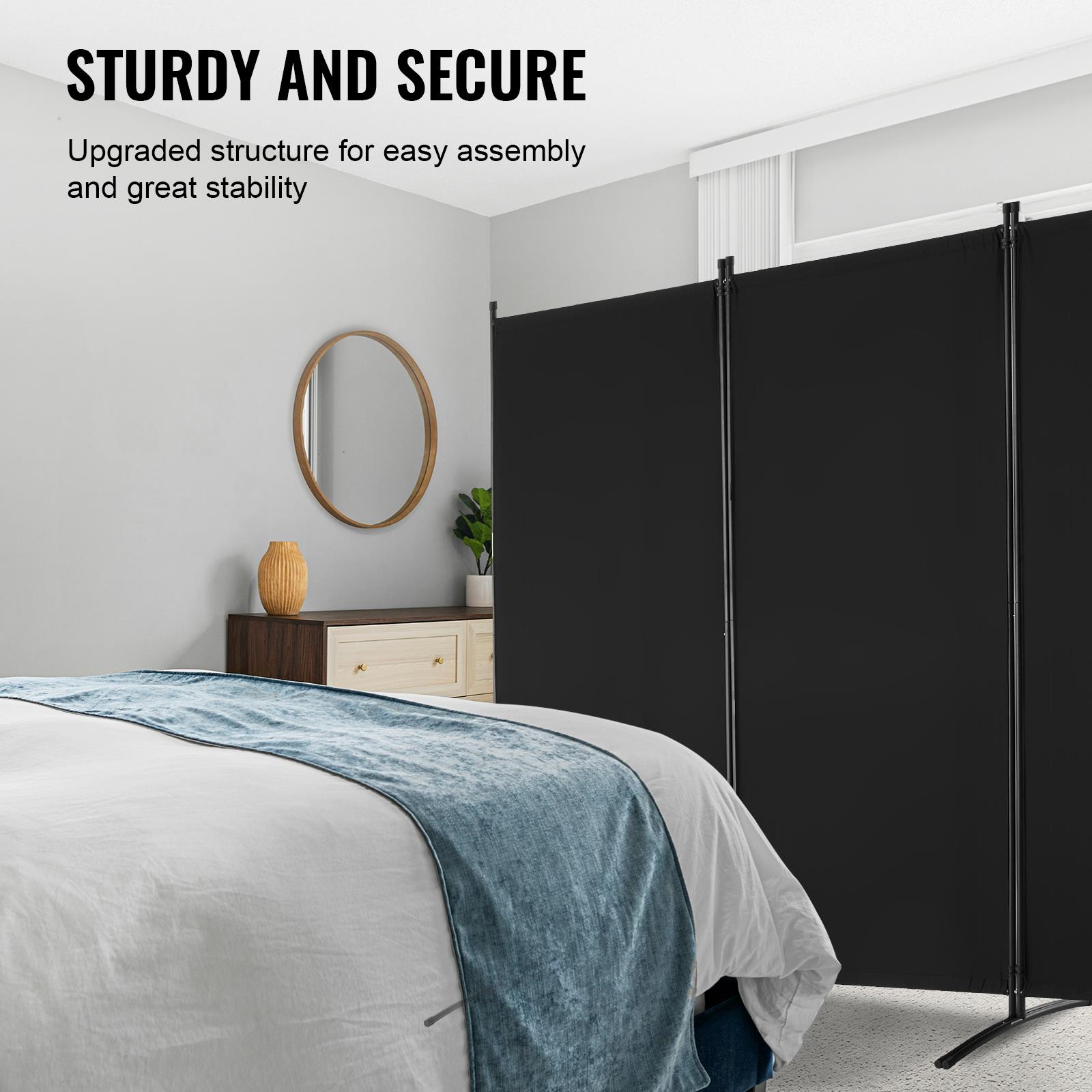 3-delige opvouwbare ruimteverd - Partition Screen Divider recensie en prijs