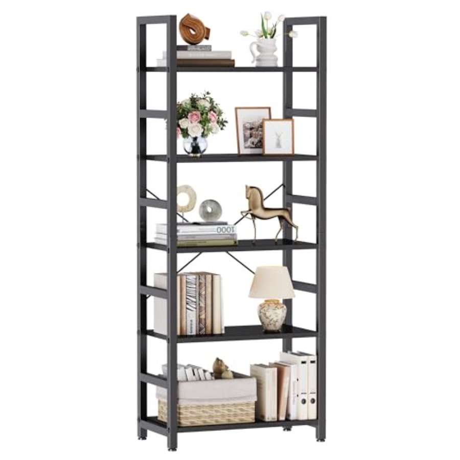 5-laags boekenplank, moderne h - Bookshelf recensie en prijs